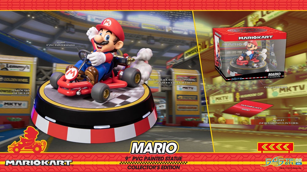 Mario Kart Mario Collector's Edition Statue