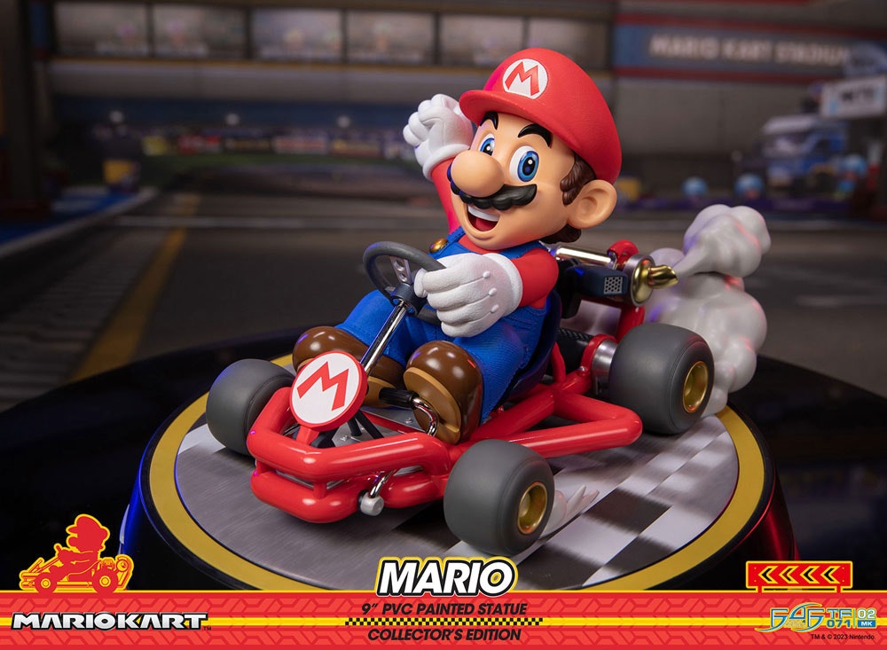 Mario Kart Mario Collector's Edition Statue