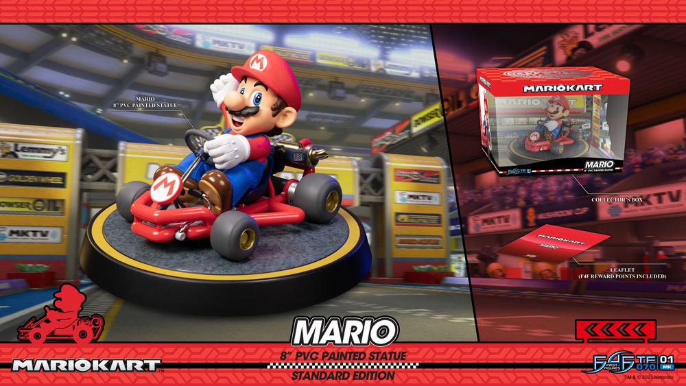 Mario Kart Mario Standard Edition Statue