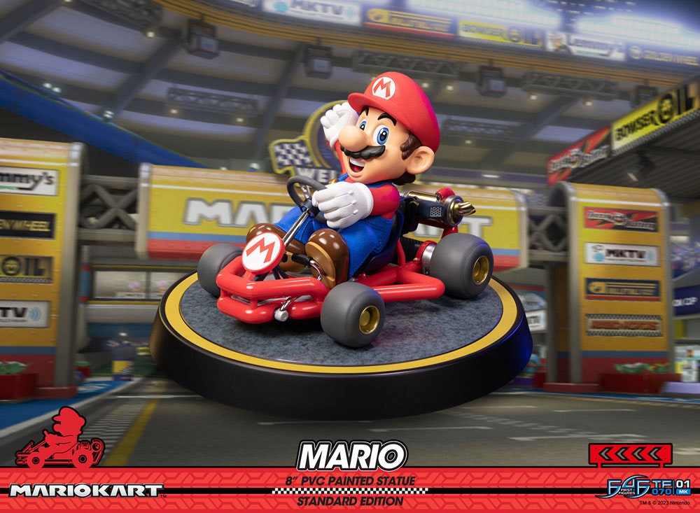 Mario Kart Mario Standard Edition Statue