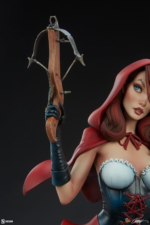 Fairytale Fantasies Collection Red Riding Hood Statue