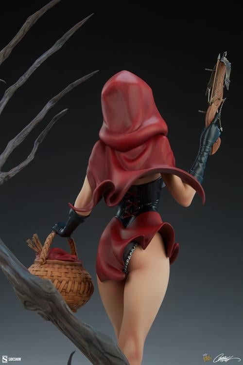 Fairytale Fantasies Collection Red Riding Hood Statue