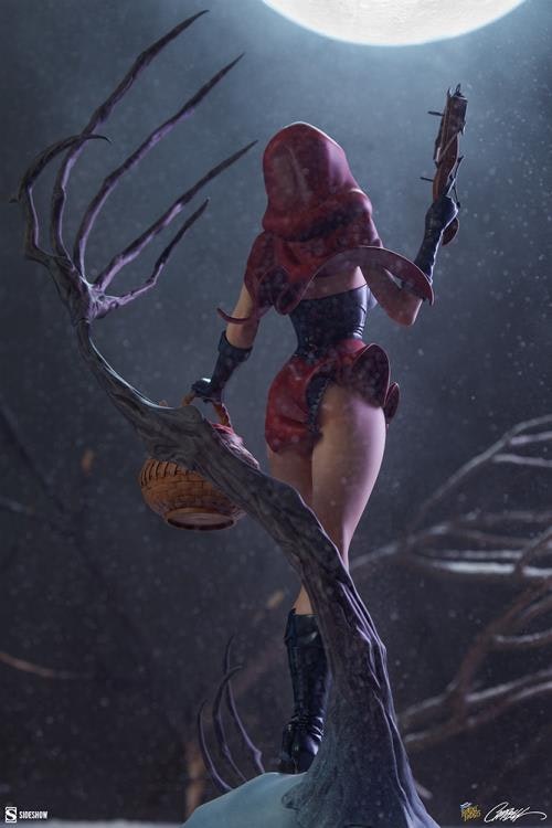 Fairytale Fantasies Collection Red Riding Hood Statue
