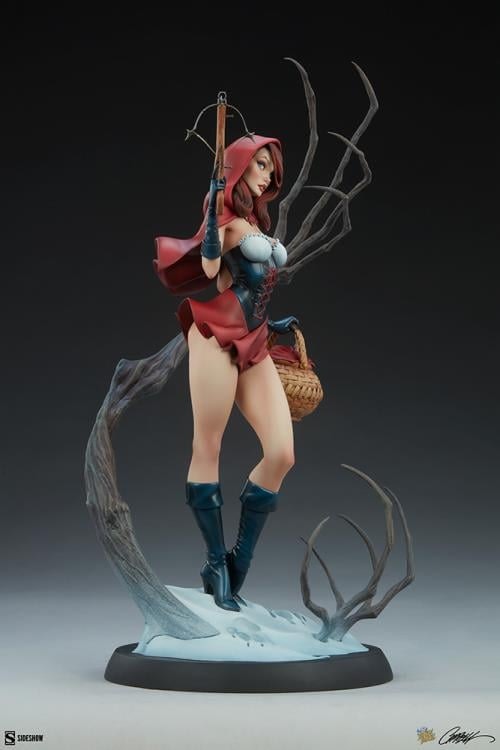 Fairytale Fantasies Collection Red Riding Hood Statue