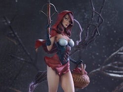 Fairytale Fantasies Collection Red Riding Hood Statue