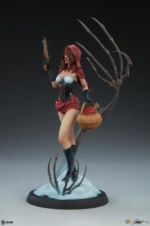 Fairytale Fantasies Collection Red Riding Hood Statue