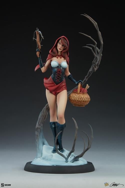 Fairytale Fantasies Collection Red Riding Hood Statue