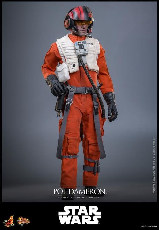 Star Wars: The Force Awakens MMS806 Poe Dameron 1/6th Scale Collectible Figure