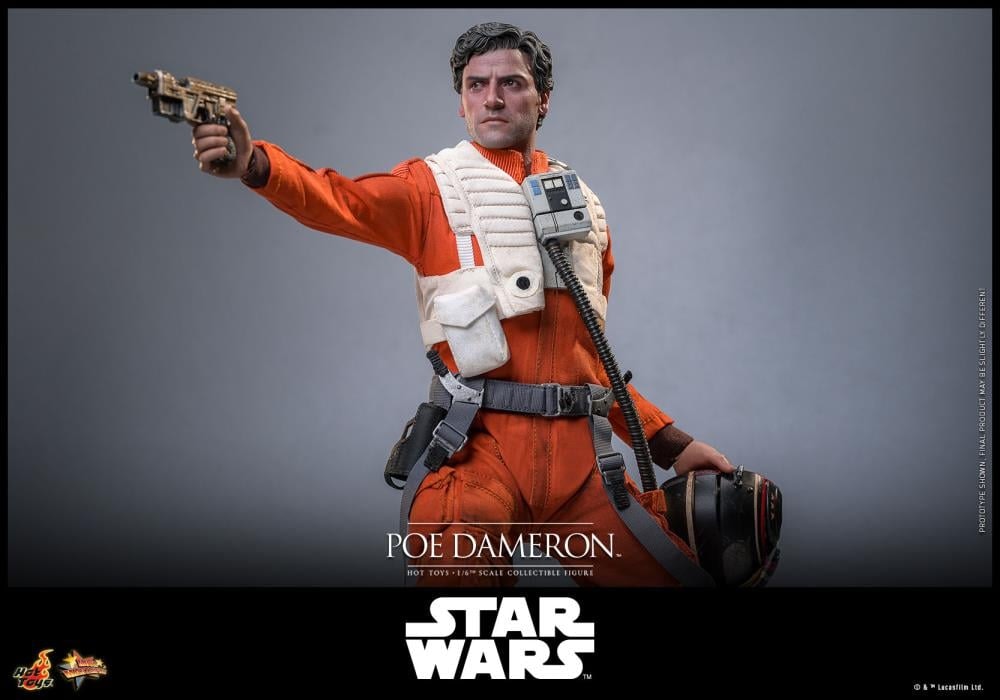 Star Wars: The Force Awakens MMS806 Poe Dameron 1/6th Scale Collectible Figure