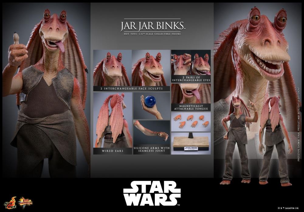 Star Wars: The Phantom Menace MMS807 Jar Jar Binks 1/6th Scale Collectible Figure