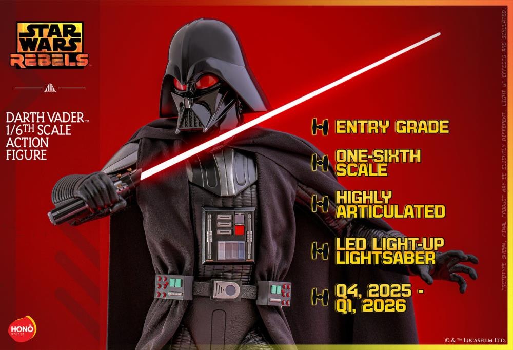 Star Wars Rebels HS10 Darth Vader 1/6th Scale Collectible Figure