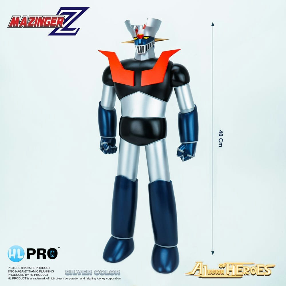 Mazinger Z Legion of Heroes Mazinger Z (Silver Color) Vinyl Figure