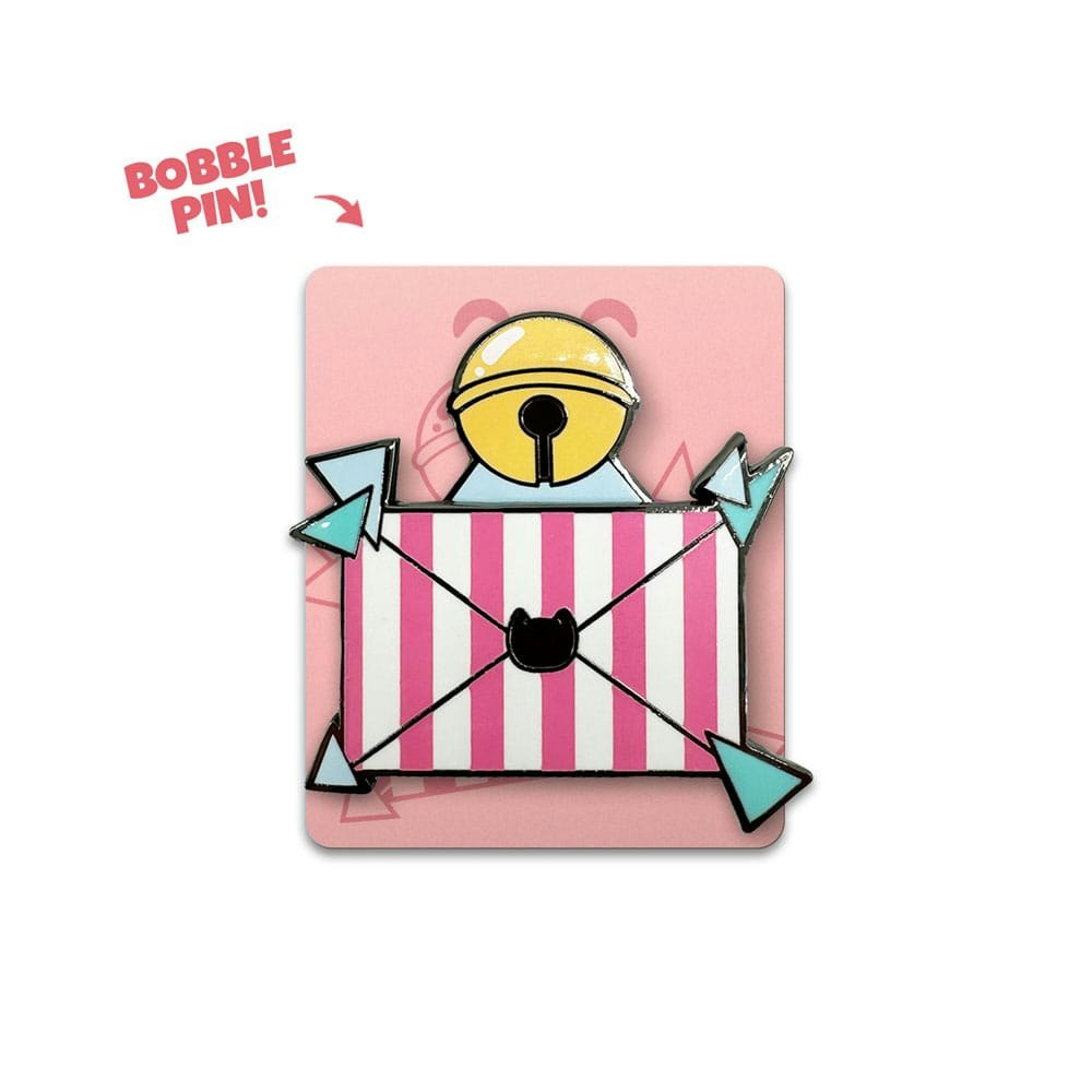 Bee and PuppyCat Bobble Pin Badge Letter