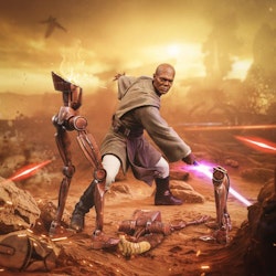 Star Wars Mace Windu 1/10 Art Scale Statue