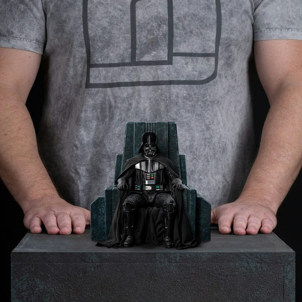 Star Wars: Obi-Wan Kenobi Darth Vader on Throne 1/10 Art Scale Statue