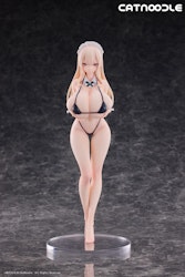 (18+) Himuka Yuzuki Illustration Dosukebe Bikini wo Kitekureru Juujun na Maid-san