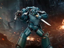 Warhammer: The Horus Heresy Alpha Legion Headhunter with Banestrike Combi-Bolter and Power Dagger 1/18 Scale Action Figure