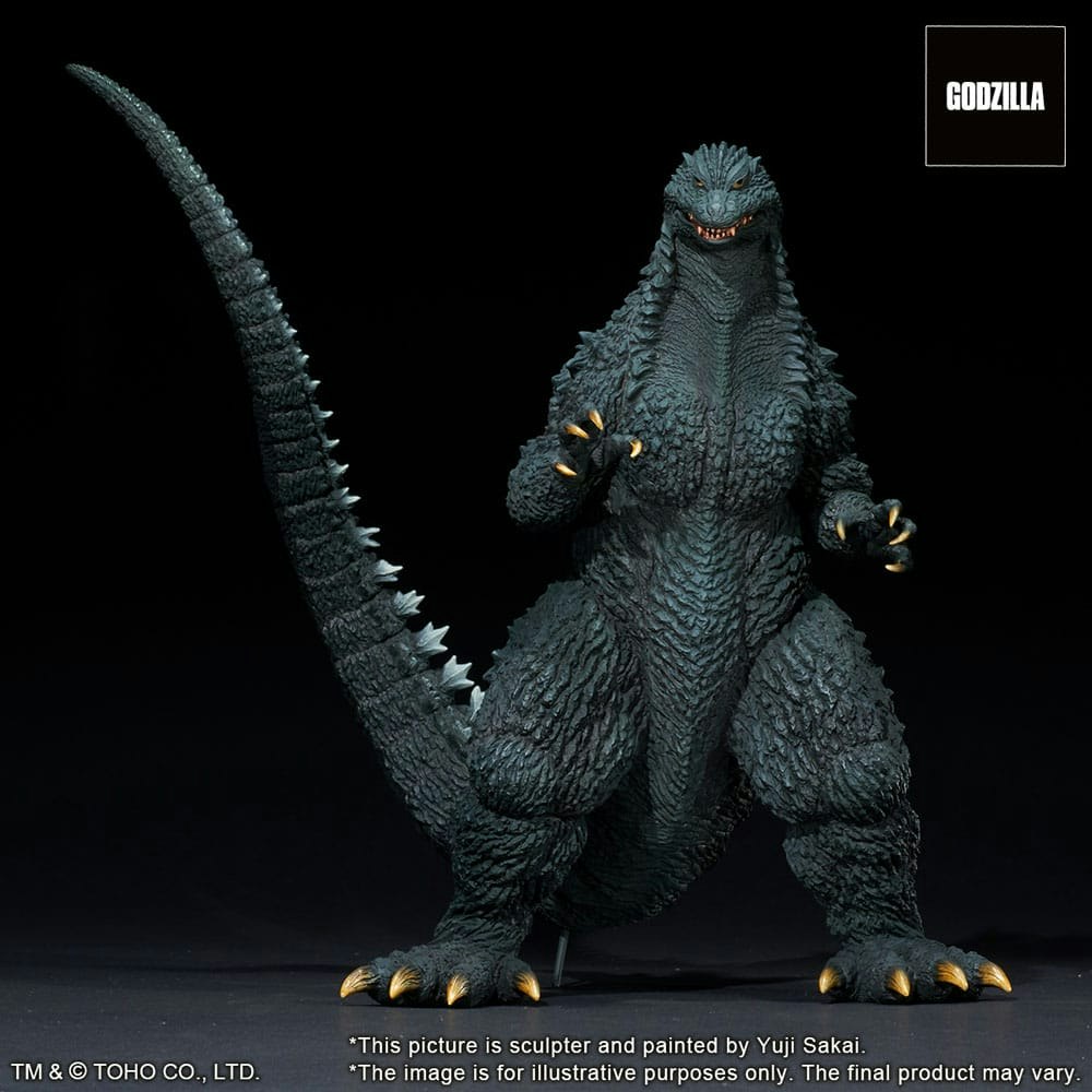 Godzilla vs Mechagodzilla (2002) Toho Yuji Sakai Modeling Collection Godzilla (Battle in the Storm)