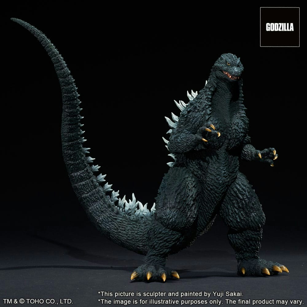 Godzilla vs Mechagodzilla (2002) Toho Yuji Sakai Modeling Collection Godzilla (Battle in the Storm)