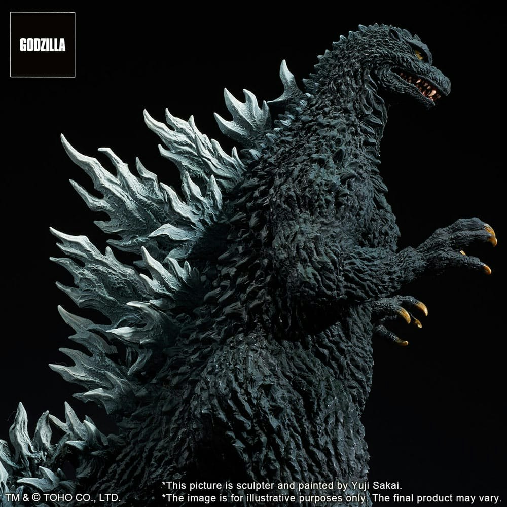 Godzilla vs Mechagodzilla (2002) Toho Yuji Sakai Modeling Collection Godzilla (Battle in the Storm)