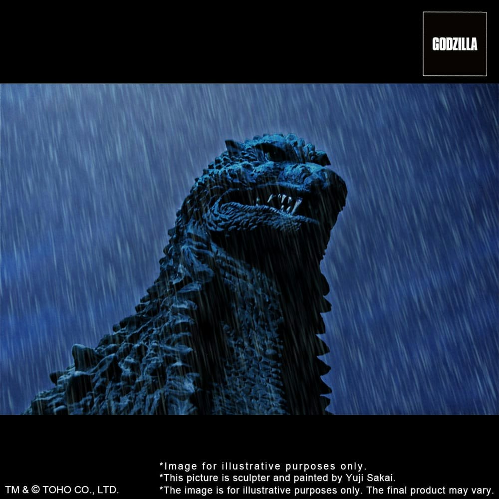 Godzilla vs Mechagodzilla (2002) Toho Yuji Sakai Modeling Collection Godzilla (Battle in the Storm)