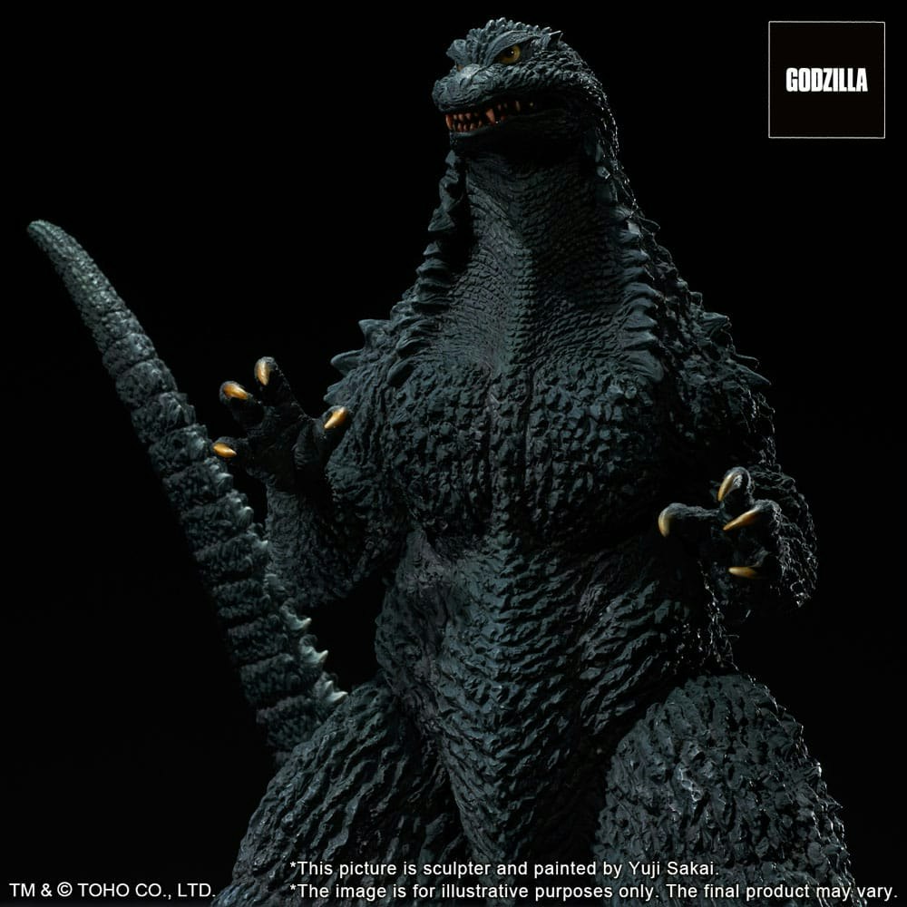 Godzilla vs Mechagodzilla (2002) Toho Yuji Sakai Modeling Collection Godzilla (Battle in the Storm)