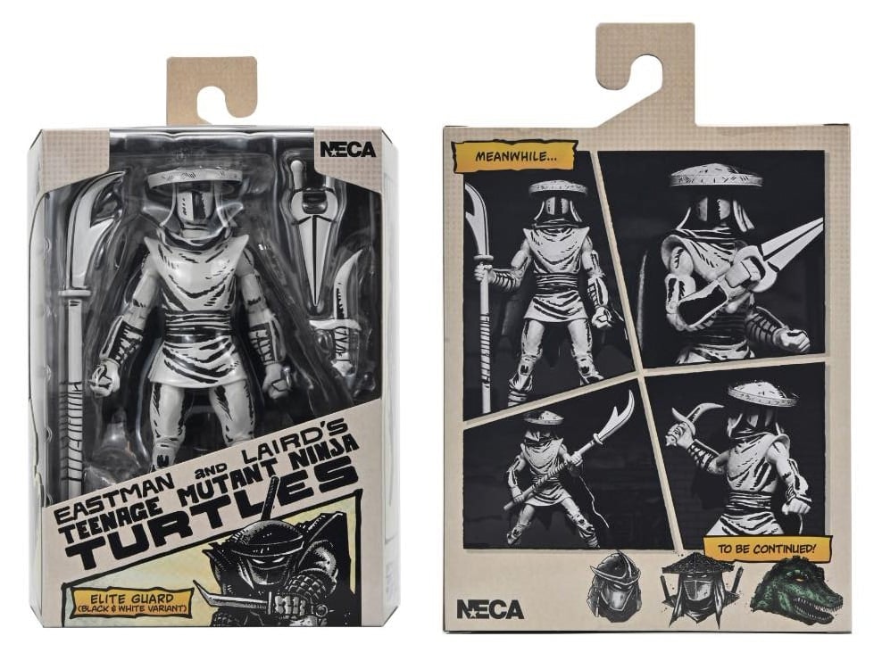Teenage Mutant Ninja Turtles Elite Guard (Mirage Comics Black & White Variant) Action Figure