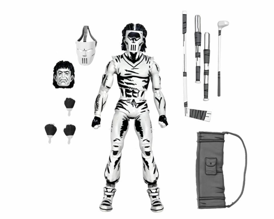 Teenage Mutant Ninja Turtles Casey Jones (Mirage Comics Black & White Variant) Action Figure