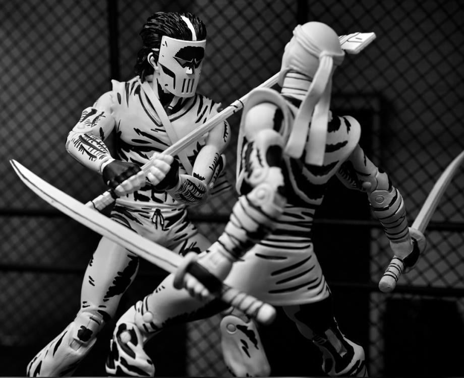 Teenage Mutant Ninja Turtles Casey Jones (Mirage Comics Black & White Variant) Action Figure