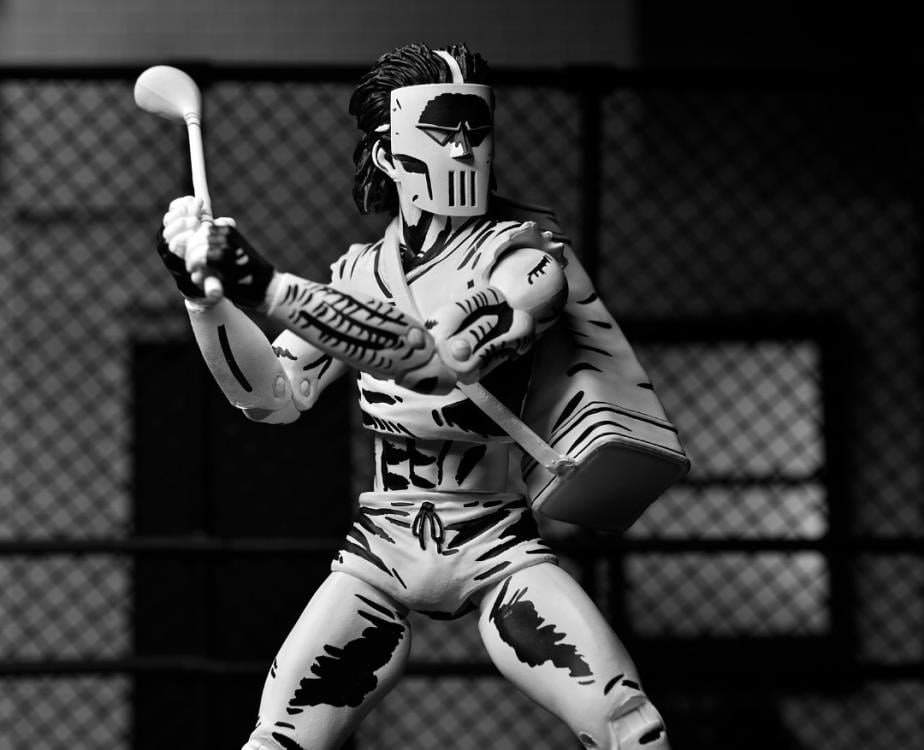 Teenage Mutant Ninja Turtles Casey Jones (Mirage Comics Black & White Variant) Action Figure
