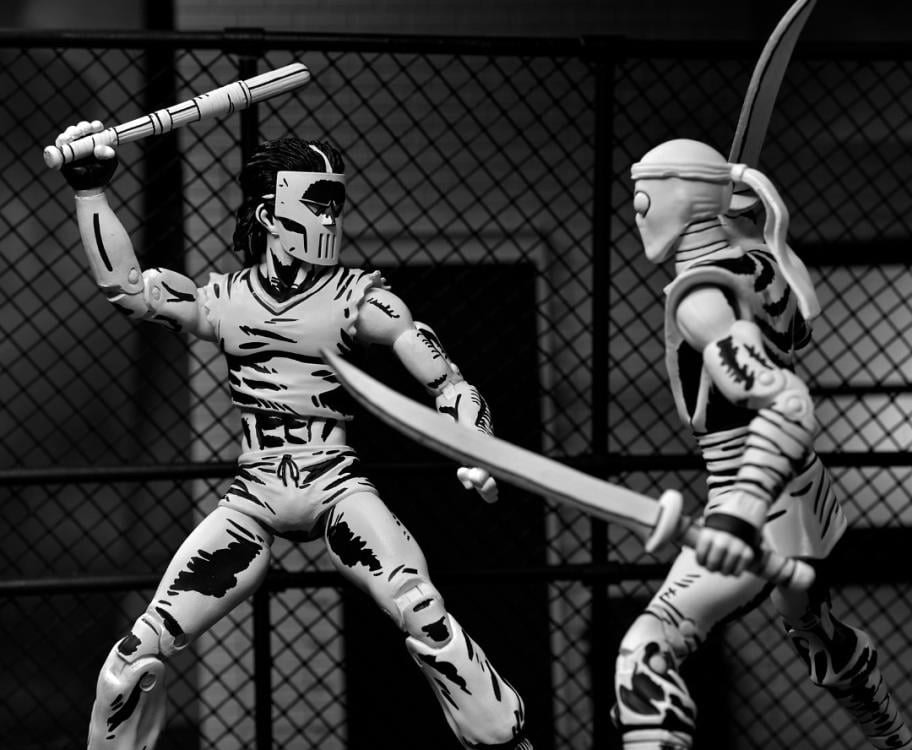 Teenage Mutant Ninja Turtles Casey Jones (Mirage Comics Black & White Variant) Action Figure