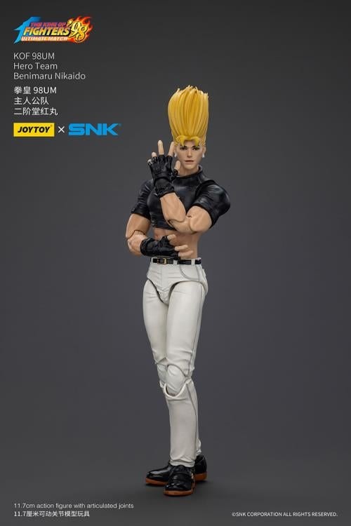The King of Fighters '98: Ultimate Match Hero Team Benimaru Nikaido 1/18 Scale Action Figure