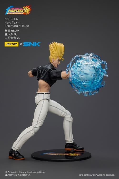 The King of Fighters '98: Ultimate Match Hero Team Benimaru Nikaido 1/18 Scale Action Figure