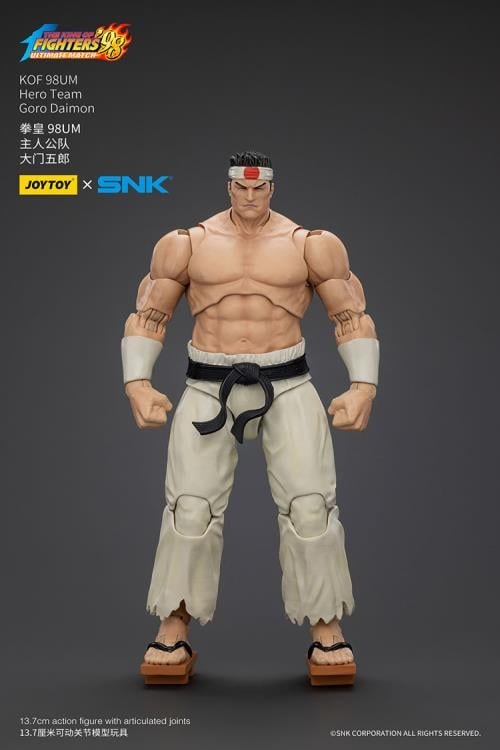 The King of Fighters '98: Ultimate Match Hero Team Goro Daimon 1/18 Scale Action Figure