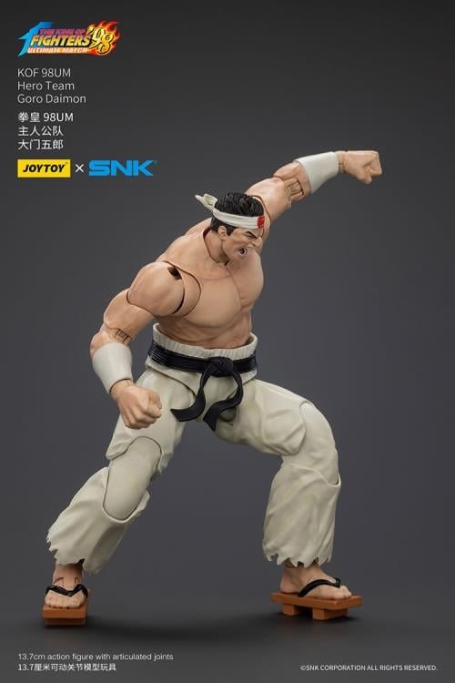 The King of Fighters '98: Ultimate Match Hero Team Goro Daimon 1/18 Scale Action Figure
