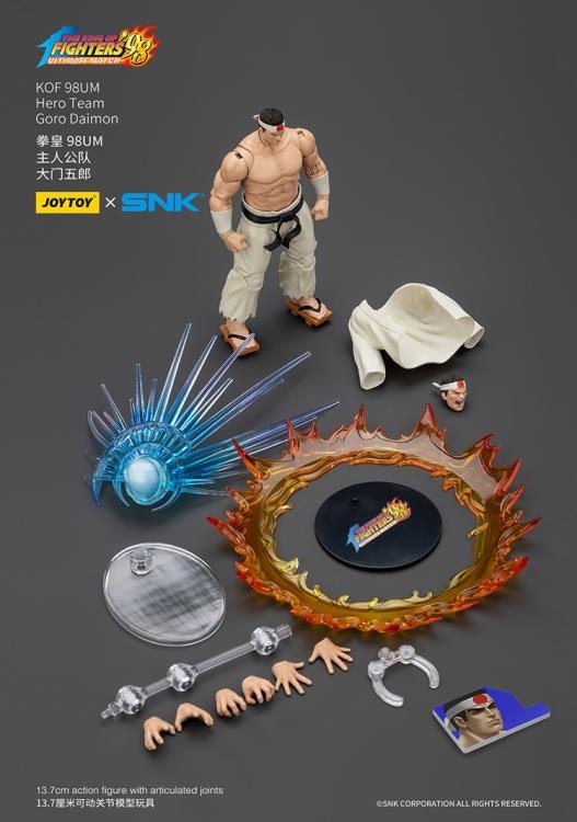 The King of Fighters '98: Ultimate Match Hero Team Goro Daimon 1/18 Scale Action Figure