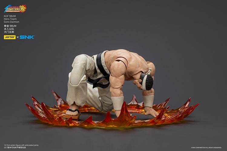 The King of Fighters '98: Ultimate Match Hero Team Goro Daimon 1/18 Scale Action Figure