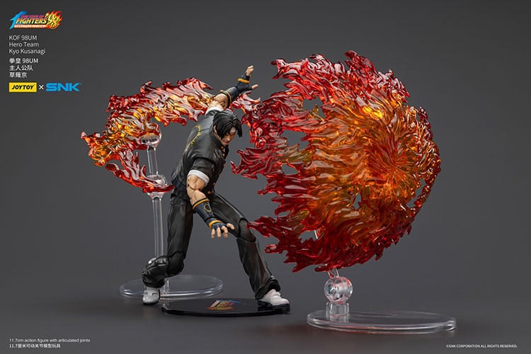 The King of Fighters '98: Ultimate Match Hero Team Kyo Kusanagi 1/18 Scale Action Figure