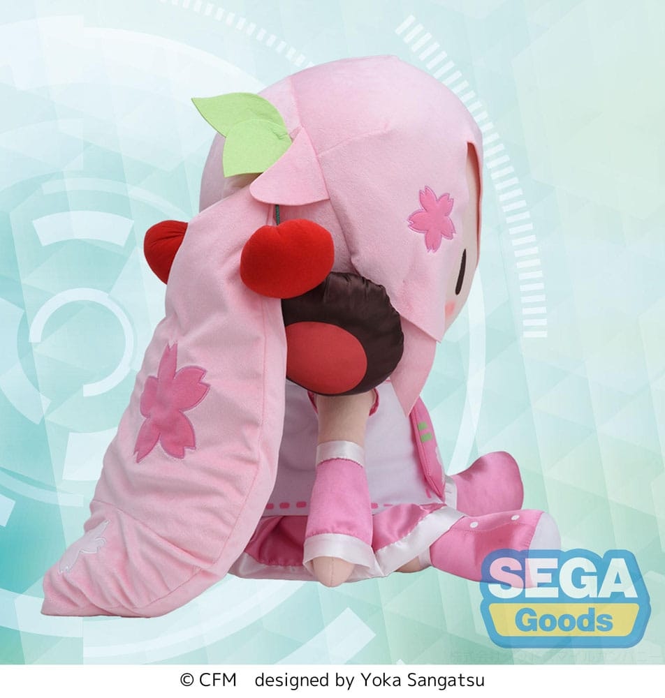 Character Vocal Series 01: Hatsune Miku Fuwa Petit Plush Figure Sakura Miku Dodeka Jumbo