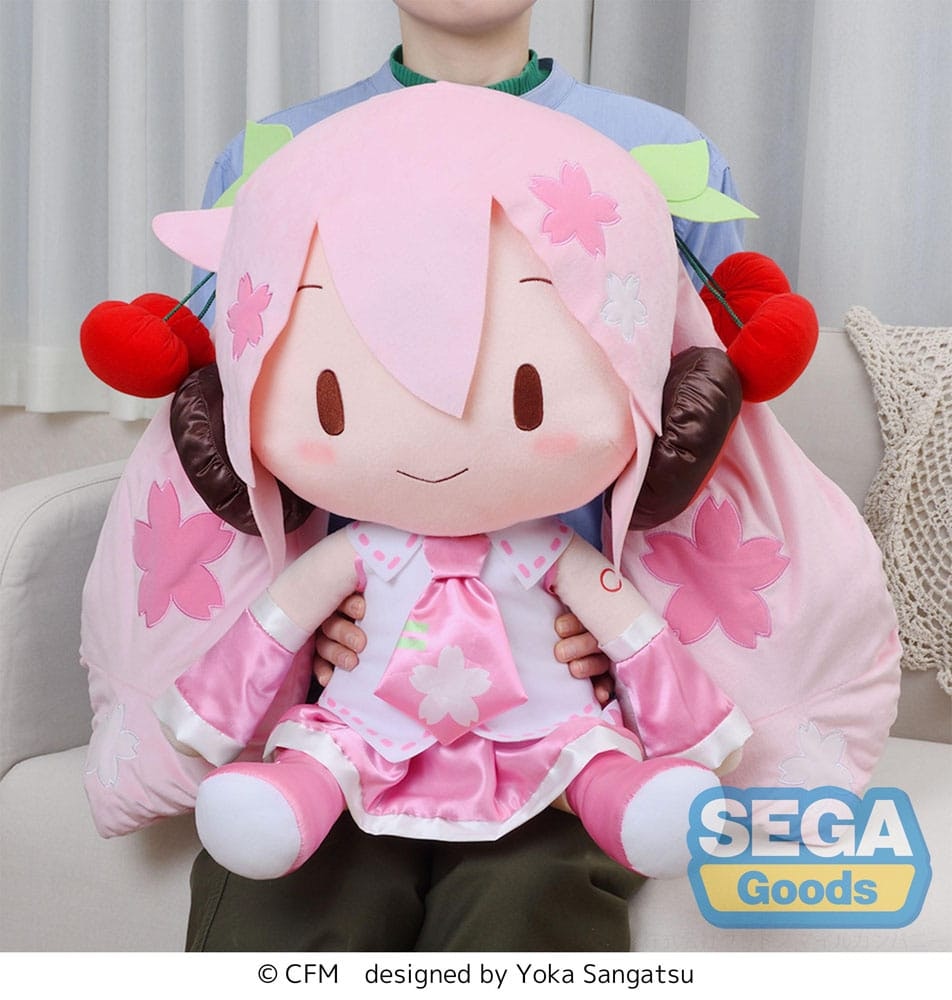 Character Vocal Series 01: Hatsune Miku Fuwa Petit Plush Figure Sakura Miku Dodeka Jumbo