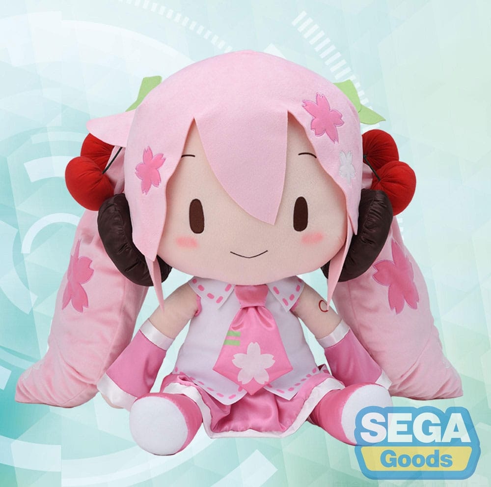 Character Vocal Series 01: Hatsune Miku Fuwa Petit Plush Figure Sakura Miku Dodeka Jumbo