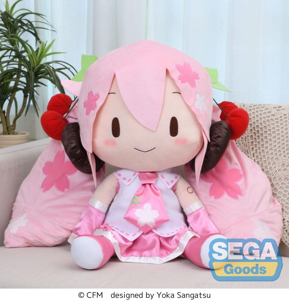Character Vocal Series 01: Hatsune Miku Fuwa Petit Plush Figure Sakura Miku Dodeka Jumbo