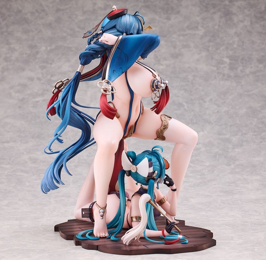 (18+) Kyonshi Brothel Kyonshi En & Taoist Rin 1/6 Scale Figure