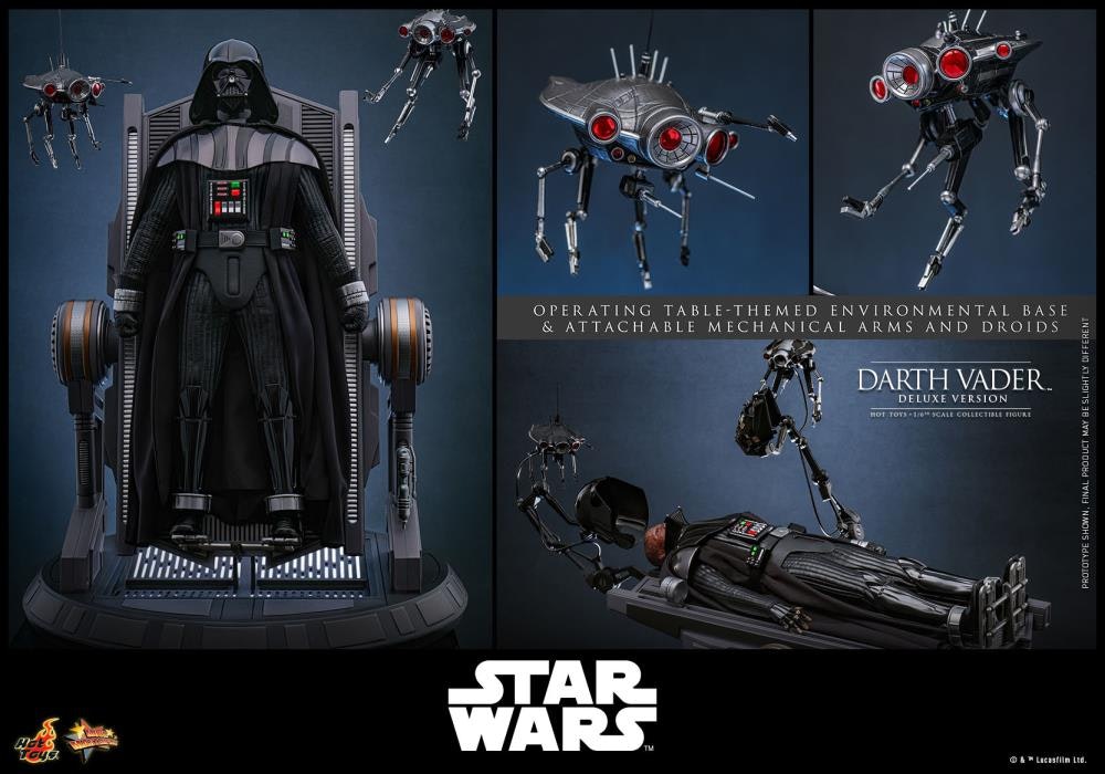 Star Wars: Revenge of the Sith MMS810 Darth Vader (Deluxe Ver.) 1/6th Scale Collectible Figure