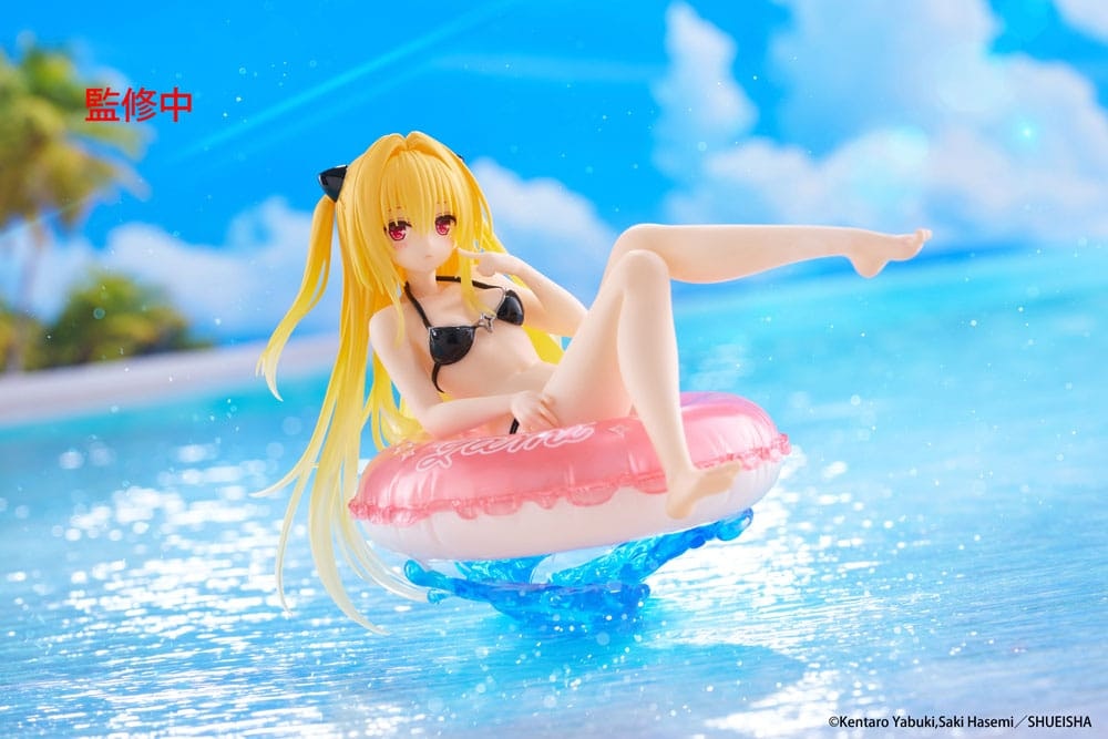 To Love-Ru Darkness Aqua Float Girls Golden Darkness Figure