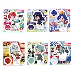 Mobile Suit Gundam GQuuuuuuX TokoToko Acrylic Stand Figure Set