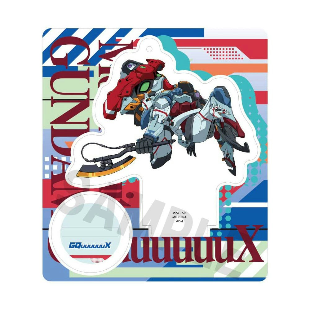 Mobile Suit Gundam GQuuuuuuX TokoToko Acrylic Stand Figure Set