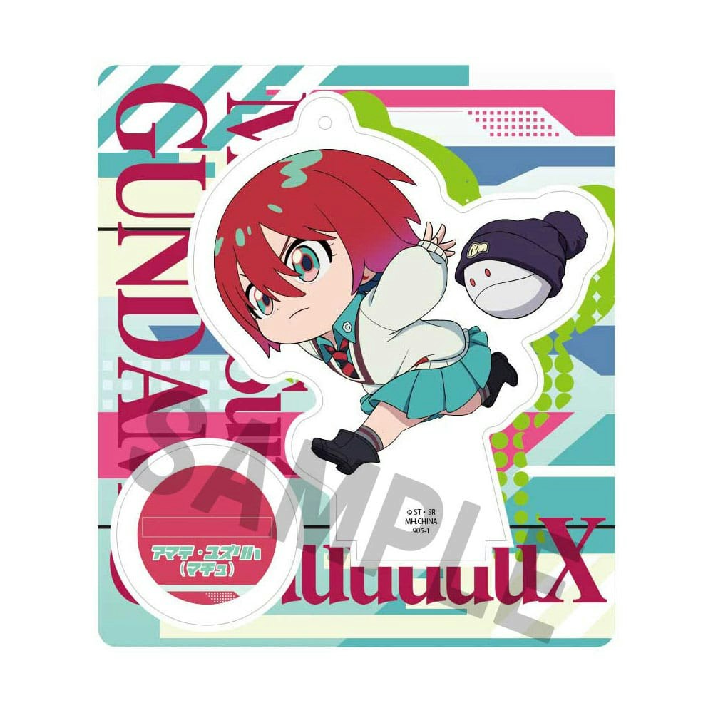 Mobile Suit Gundam GQuuuuuuX TokoToko Acrylic Stand Figure Set