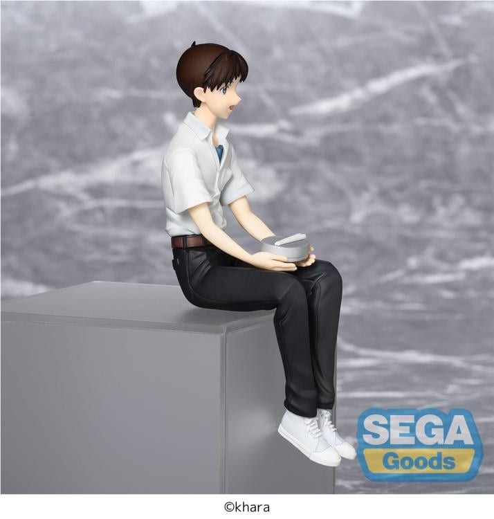 Rebuild of Evangelion Shinji Ikari Premium Perching Figure