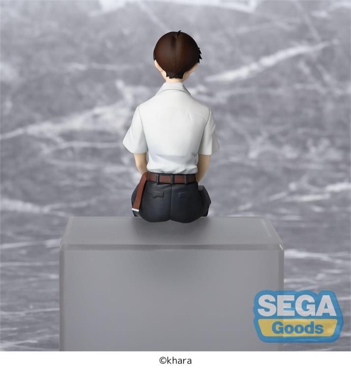 Rebuild of Evangelion Shinji Ikari Premium Perching Figure
